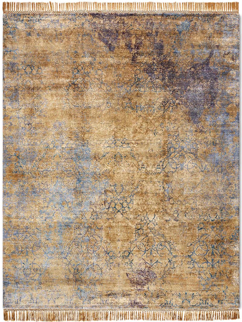 Ferahan Splash Luxury Handmade Rug