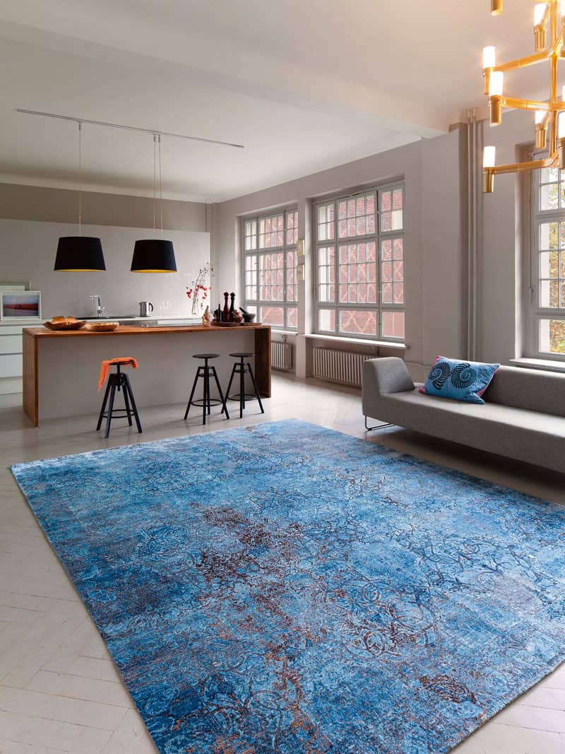 Ferahan Splash Luxury Handmade Rug