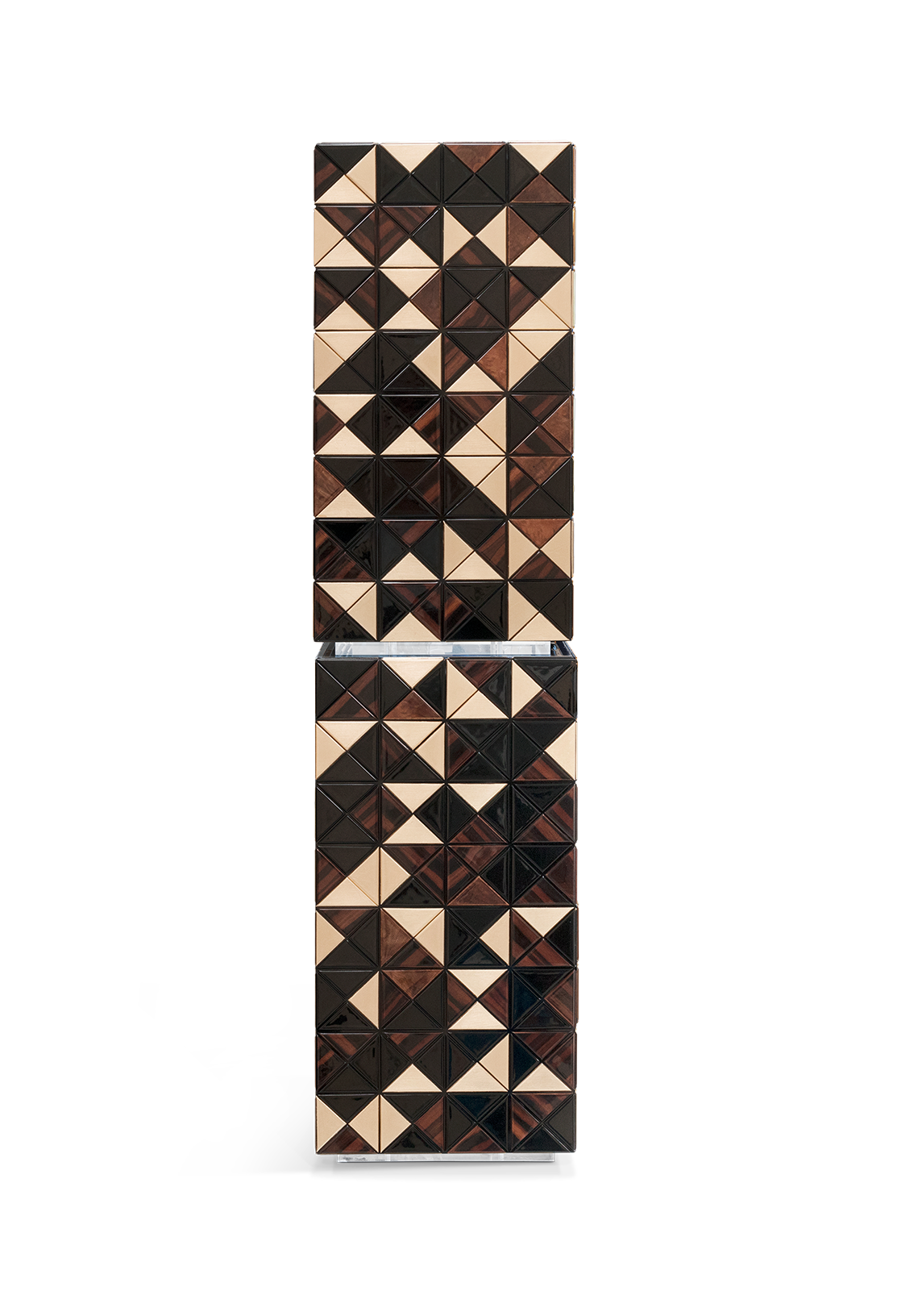 Mosaic II Walnut Cabinet