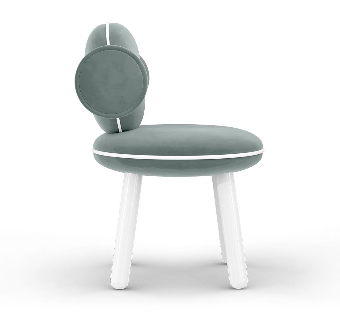 Lollipop Blue Puff Chair