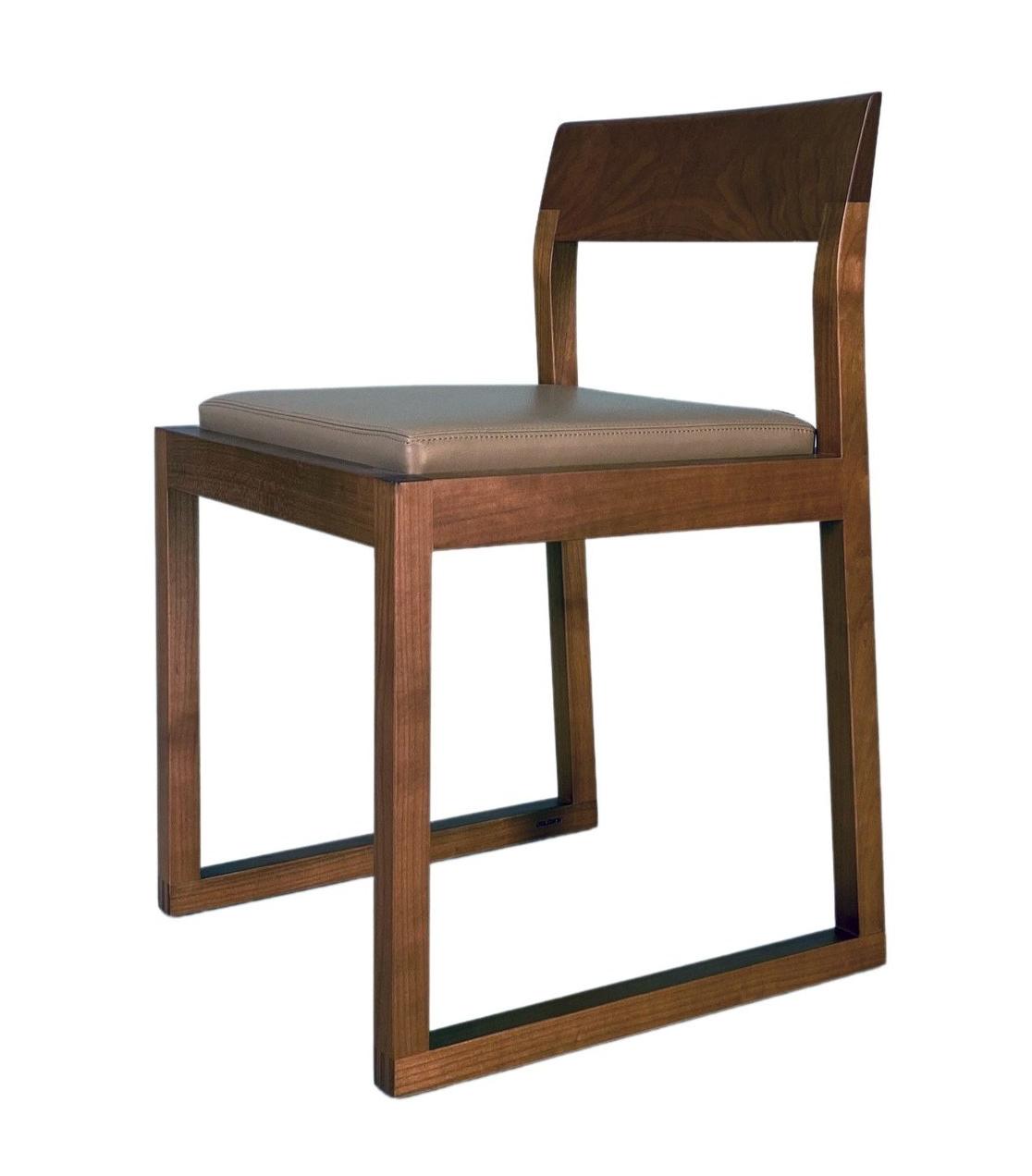 Burton Cherry Wood Chair