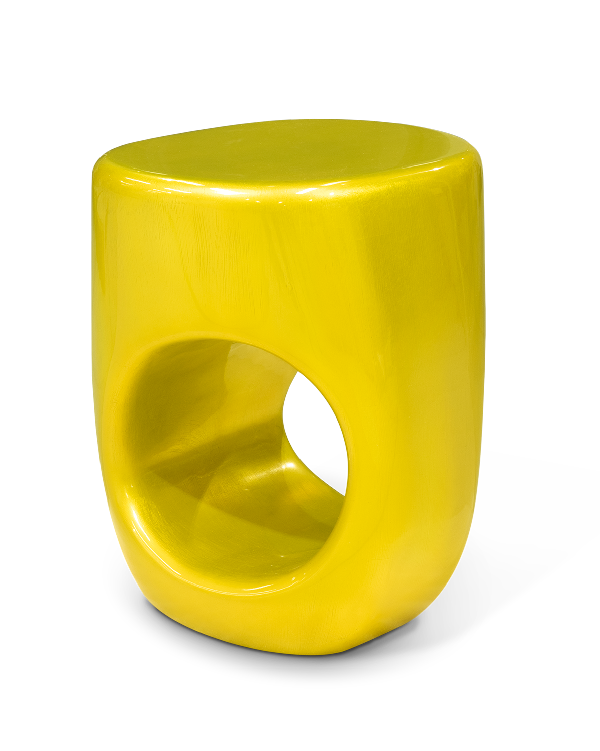 Tectonic Citrine Stool