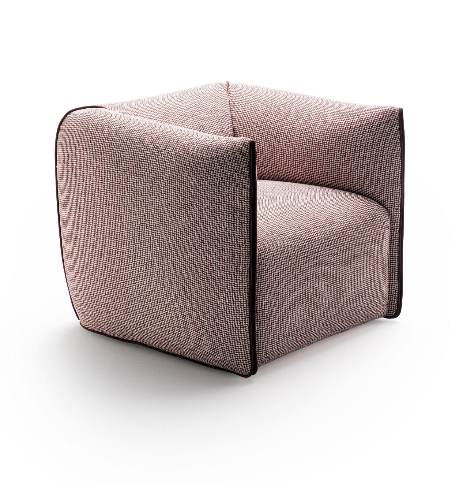 Mia Italian Armchair with Swivel Base