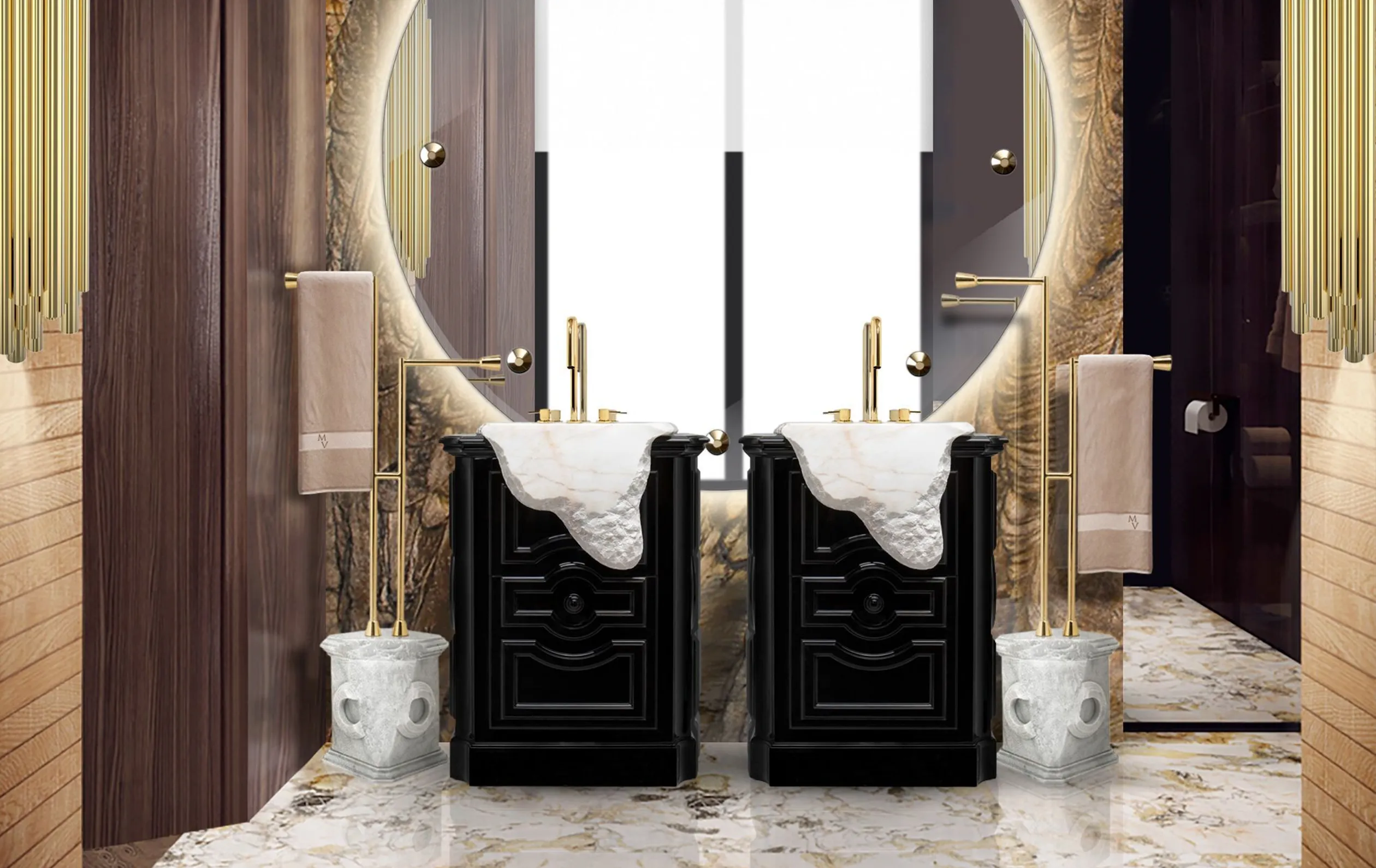 Stonehaven Pedestal Sink
