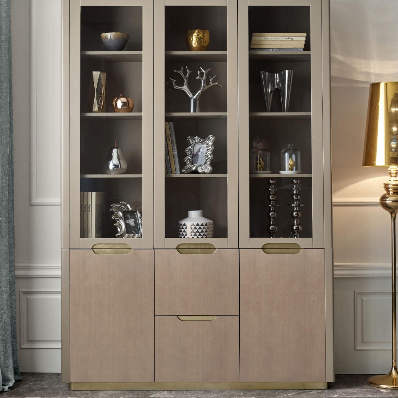 Glass-Front Cabinet