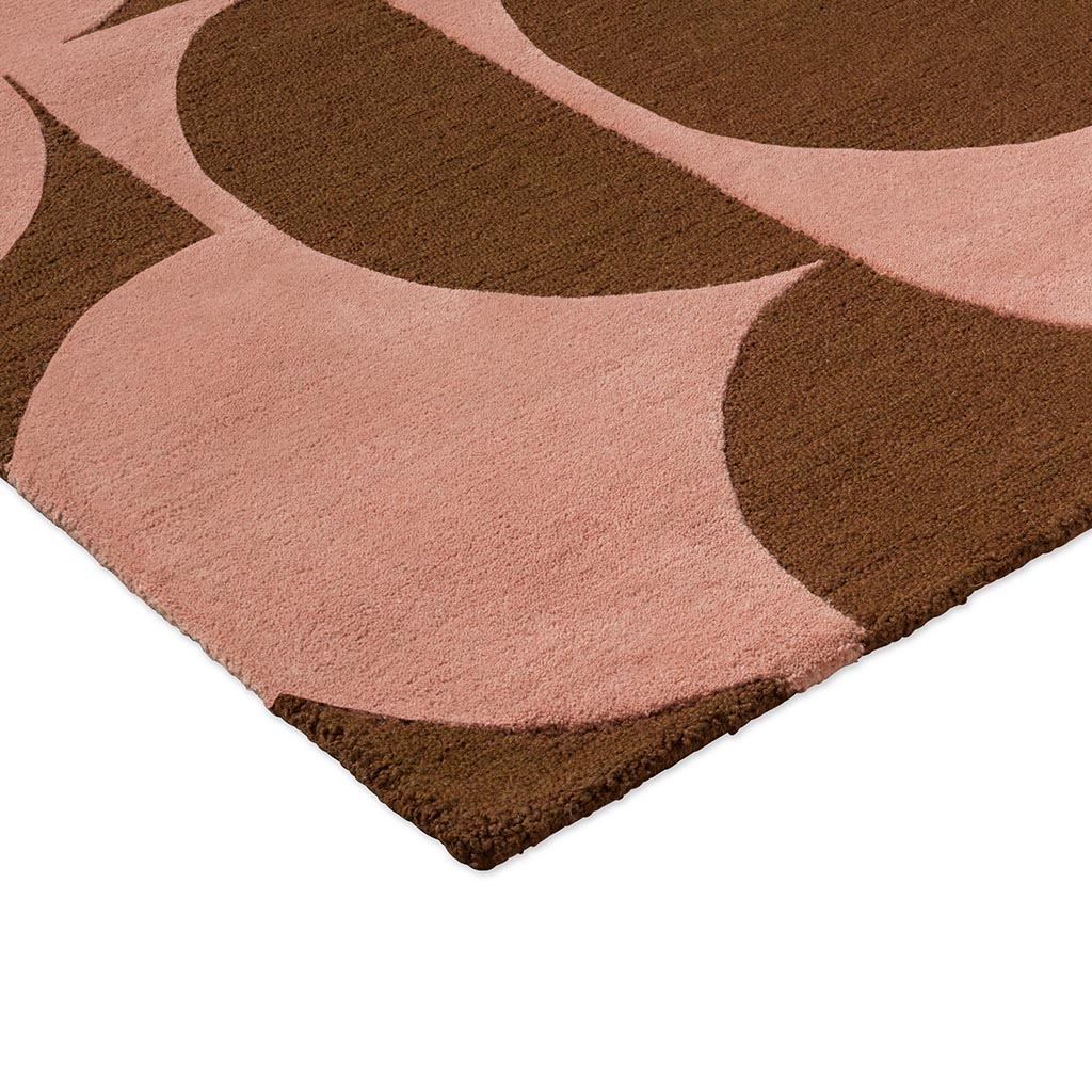 Flower Pink / Terracotta Rug