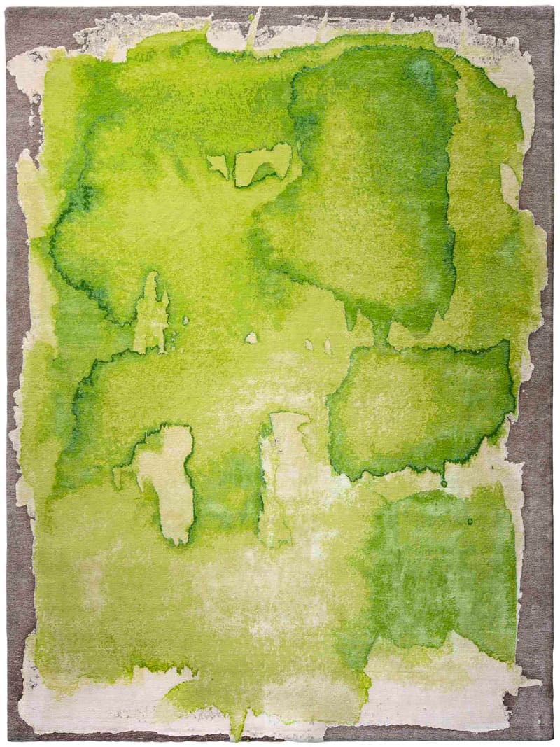 Mono Green Hand Knotted Rug
