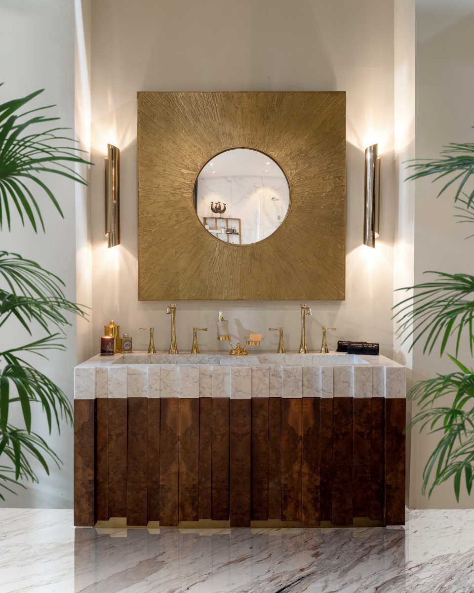 Geoglyph Vanity Cabinet - 2