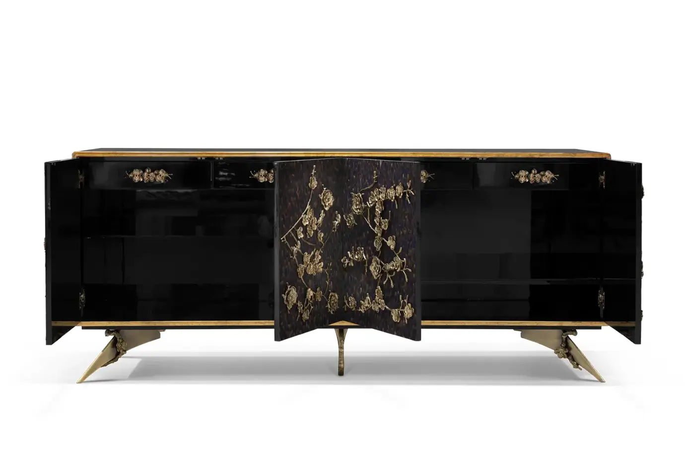 Mirage Purple Feather Cabinet