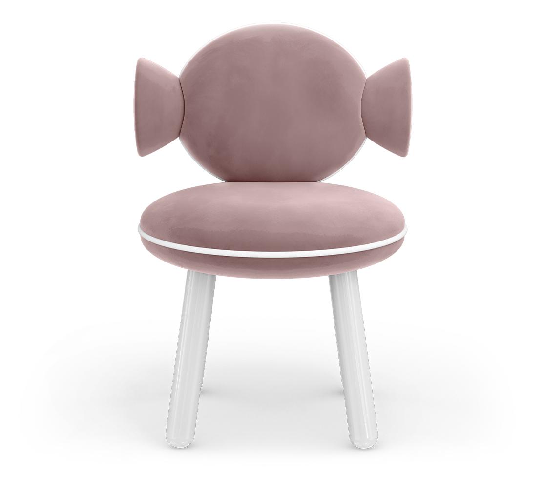 Lollipop Pink Puff Chair