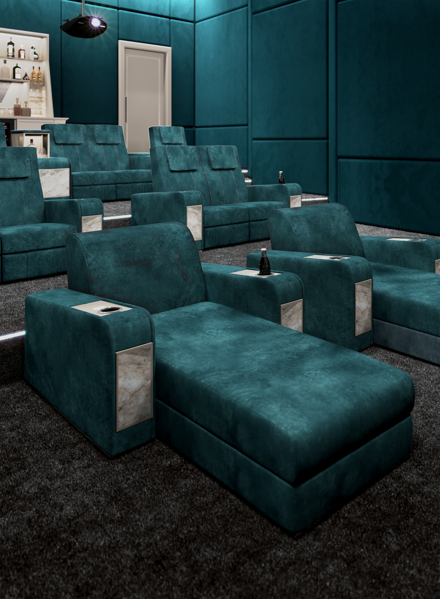 Comfort Home Cinema Seating - 4
