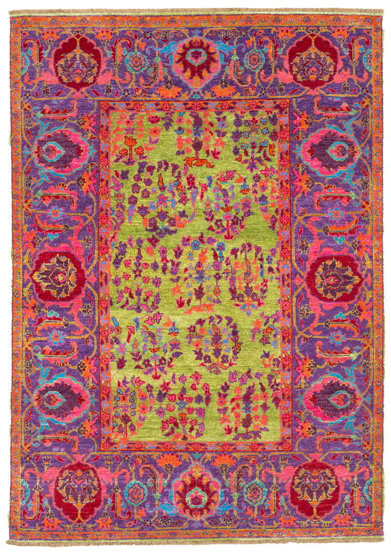 Azer Designer Hand-Knotted Rug