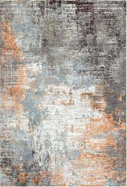 Abstract Rug ☞ Size: 4' 4" x 6' 3" (133 x 190 cm)