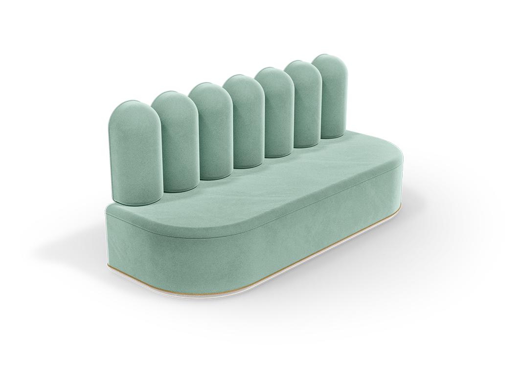 Fluffy Cloud II Snuggle Sofa