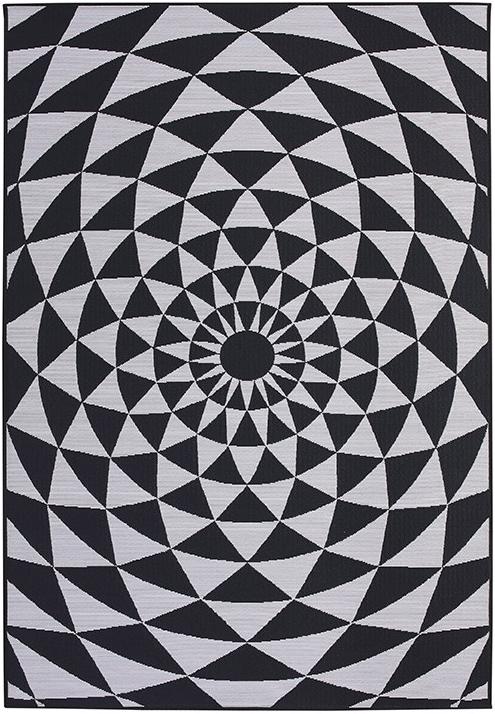 Hypnosis Flat Pile Rug ☞ Size: 6' 7" x 10' (200 x 300 cm)