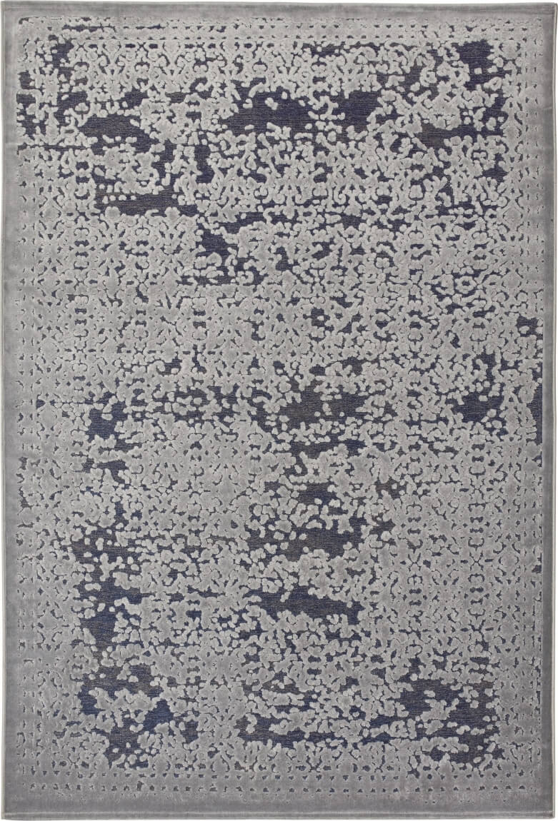 Antigua Viscose / Polypropylene Grey Sitap Rug