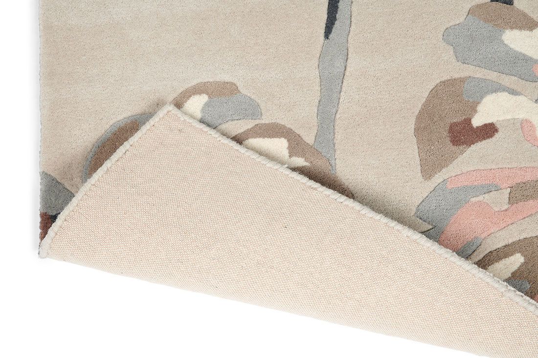 Coonut Leaves Blush Rug