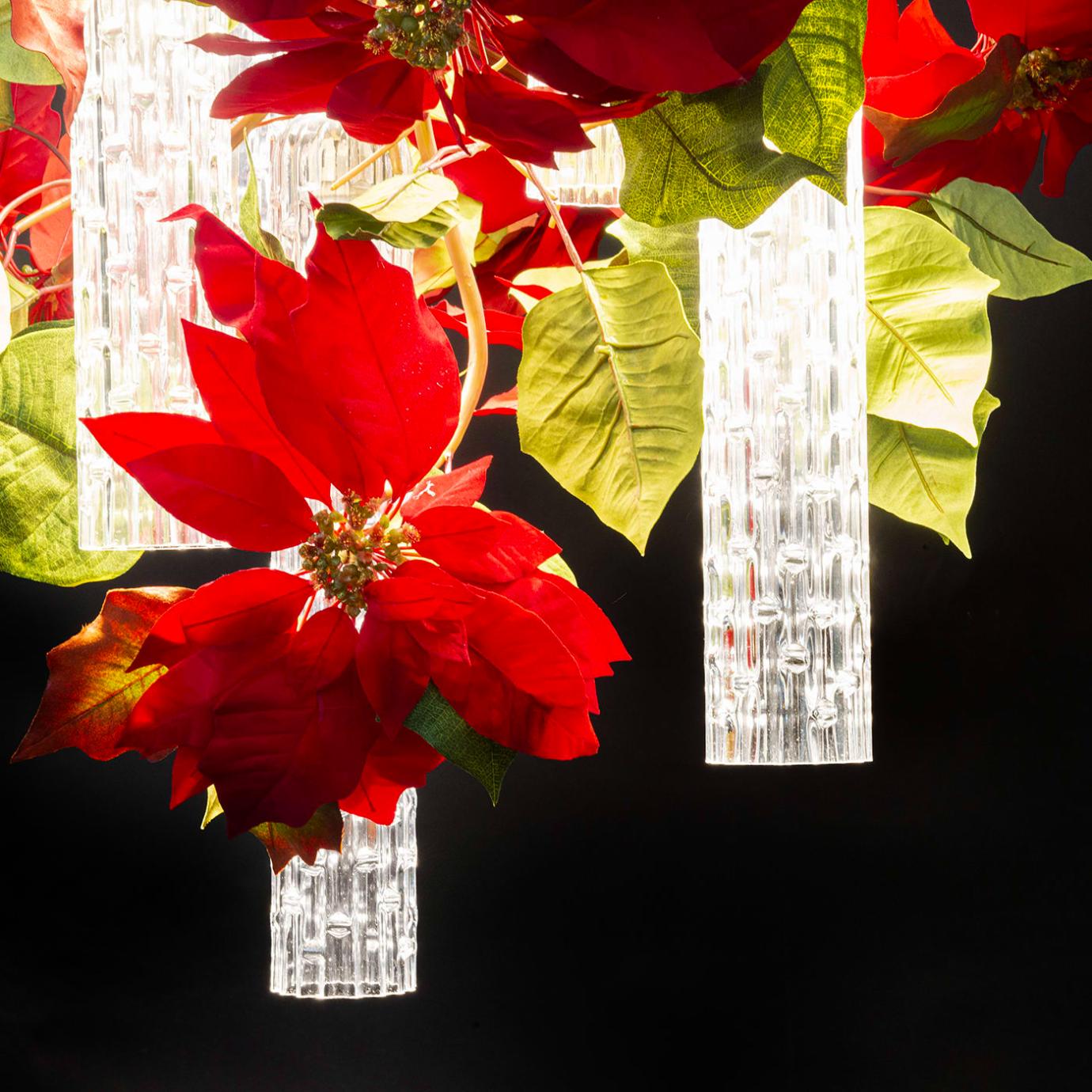Poinsettia Chandelier