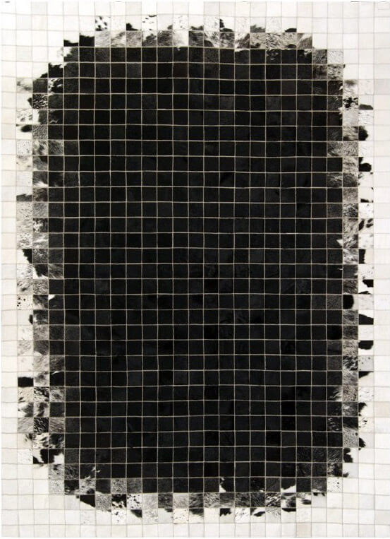 Mosaic Cowhide Rug