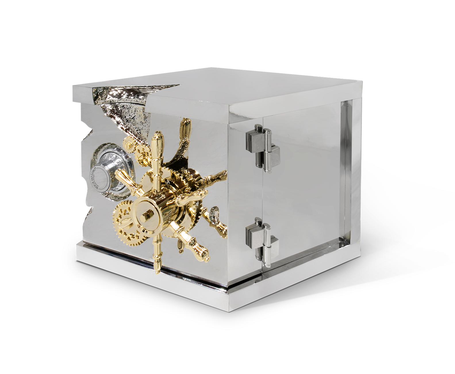 Tycoon Silver Jewelry Safe