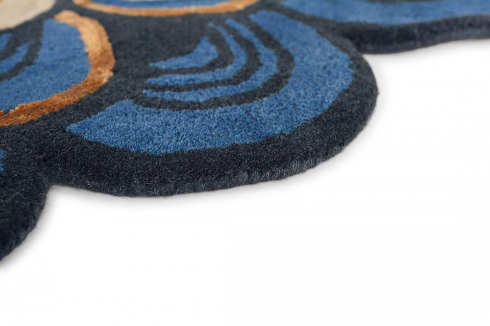 Hand-Tufted Gradient Circle Rug