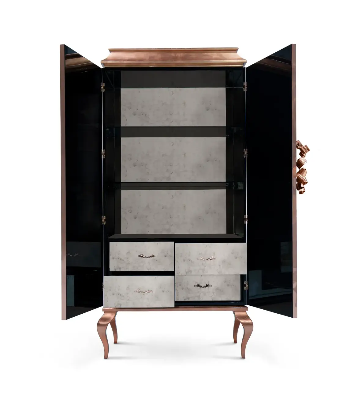 Mirage Organic Feather Armoire