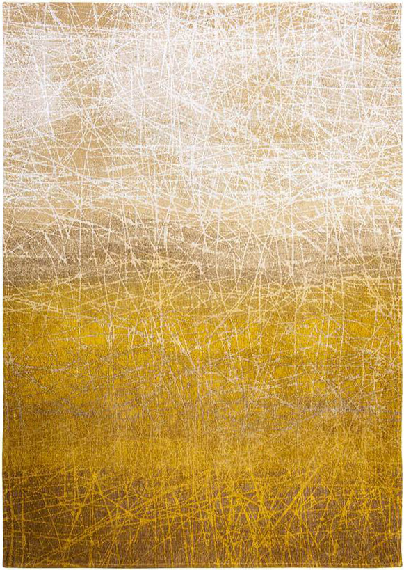 Gradient Gold Jacquard Rug