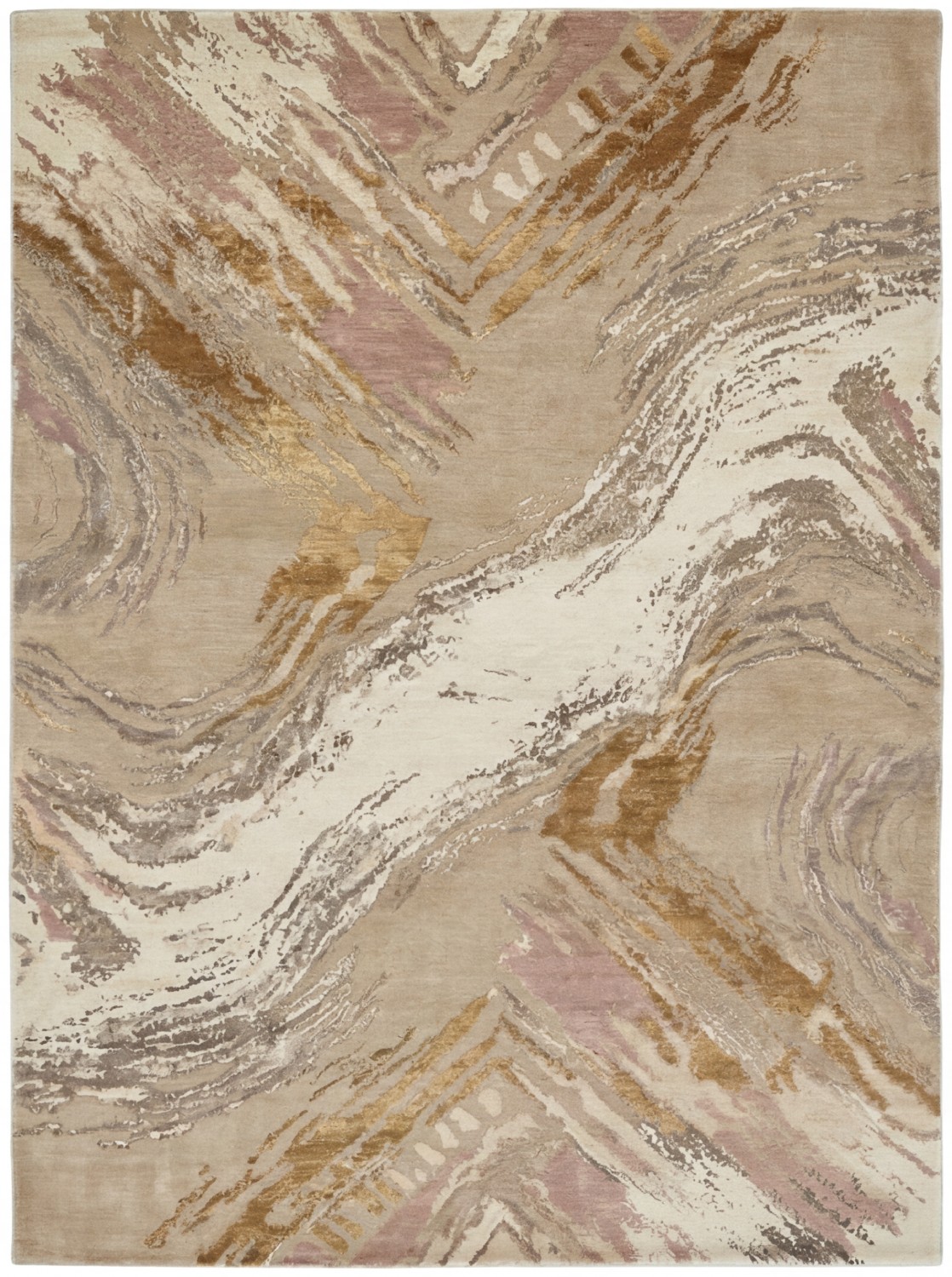 Marble Drift Artisan Rug
