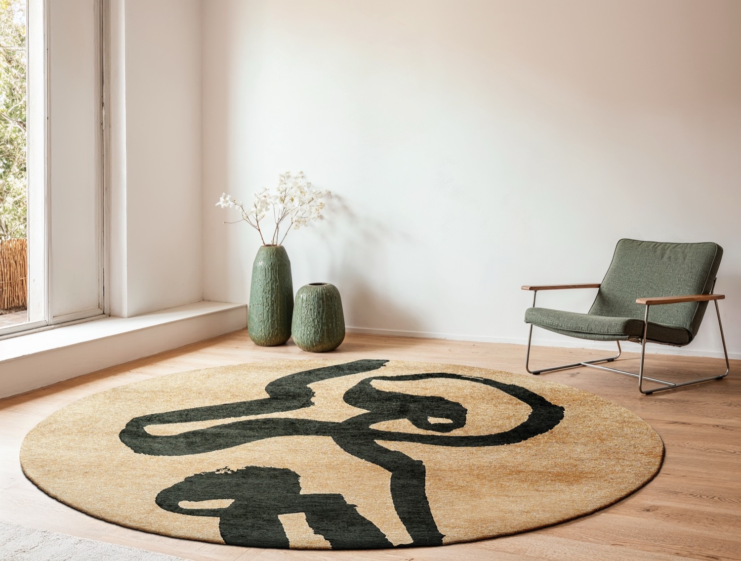 Garden Spirit Round Rug