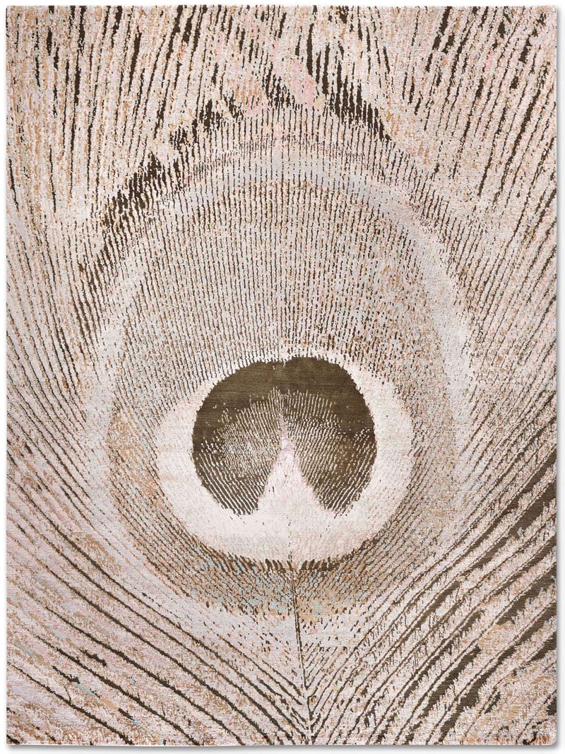 Feathers Hand-Woven Rug