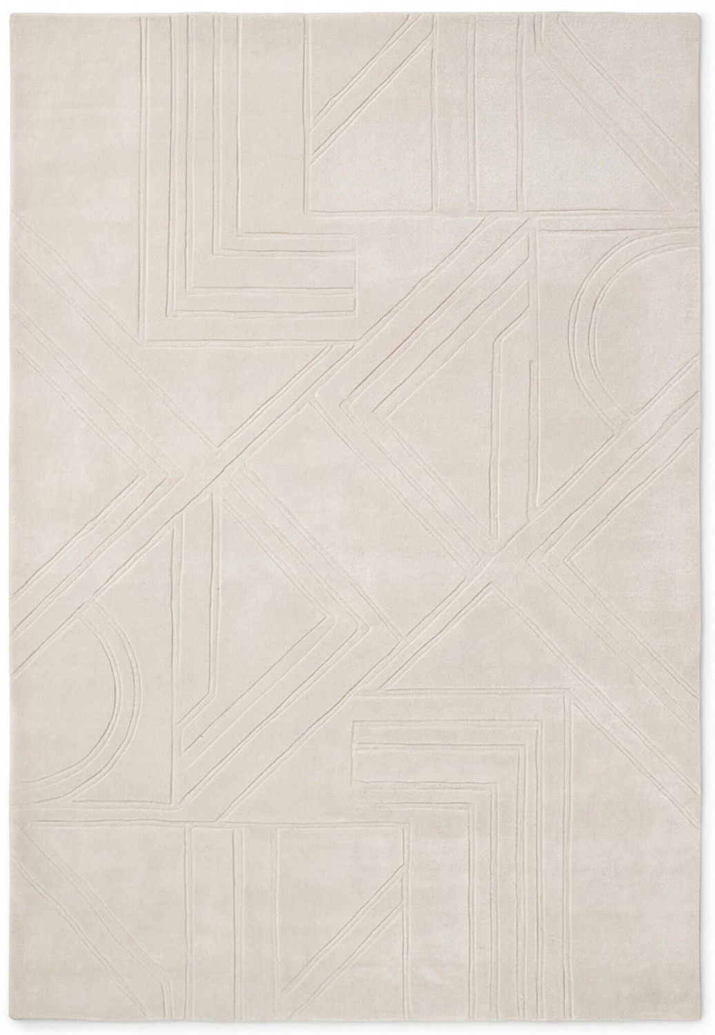 Pure Relief Handcrafted Rug