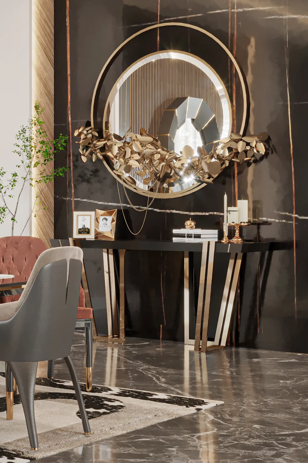 Royal II Wall Light Mirror - 3
