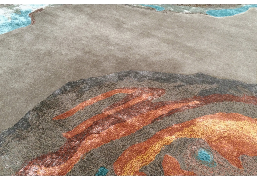 Gemstone Wool / Viscose Hand-Tufted Rug