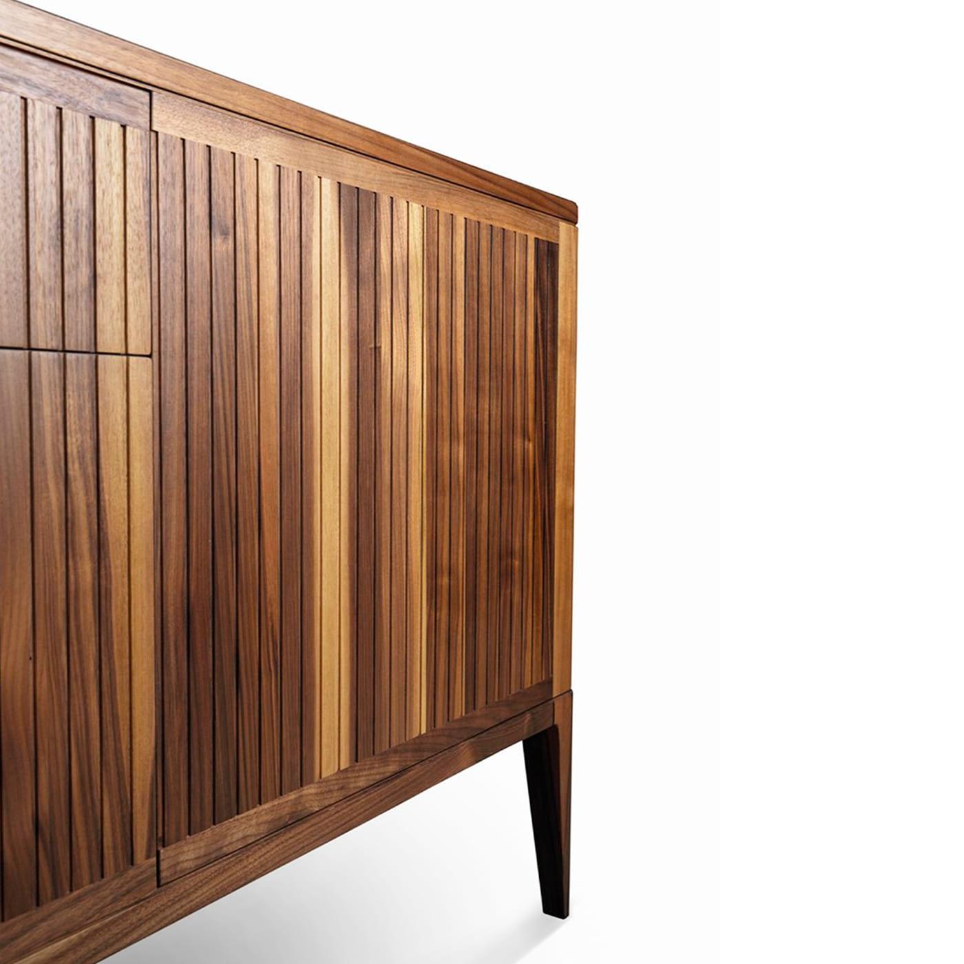 Eleva 3-Doors Brown Sideboard