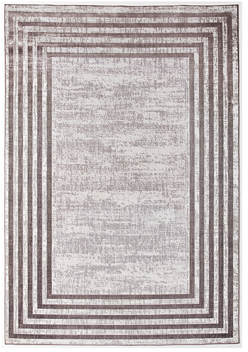 Turkish Border Tortora Rug