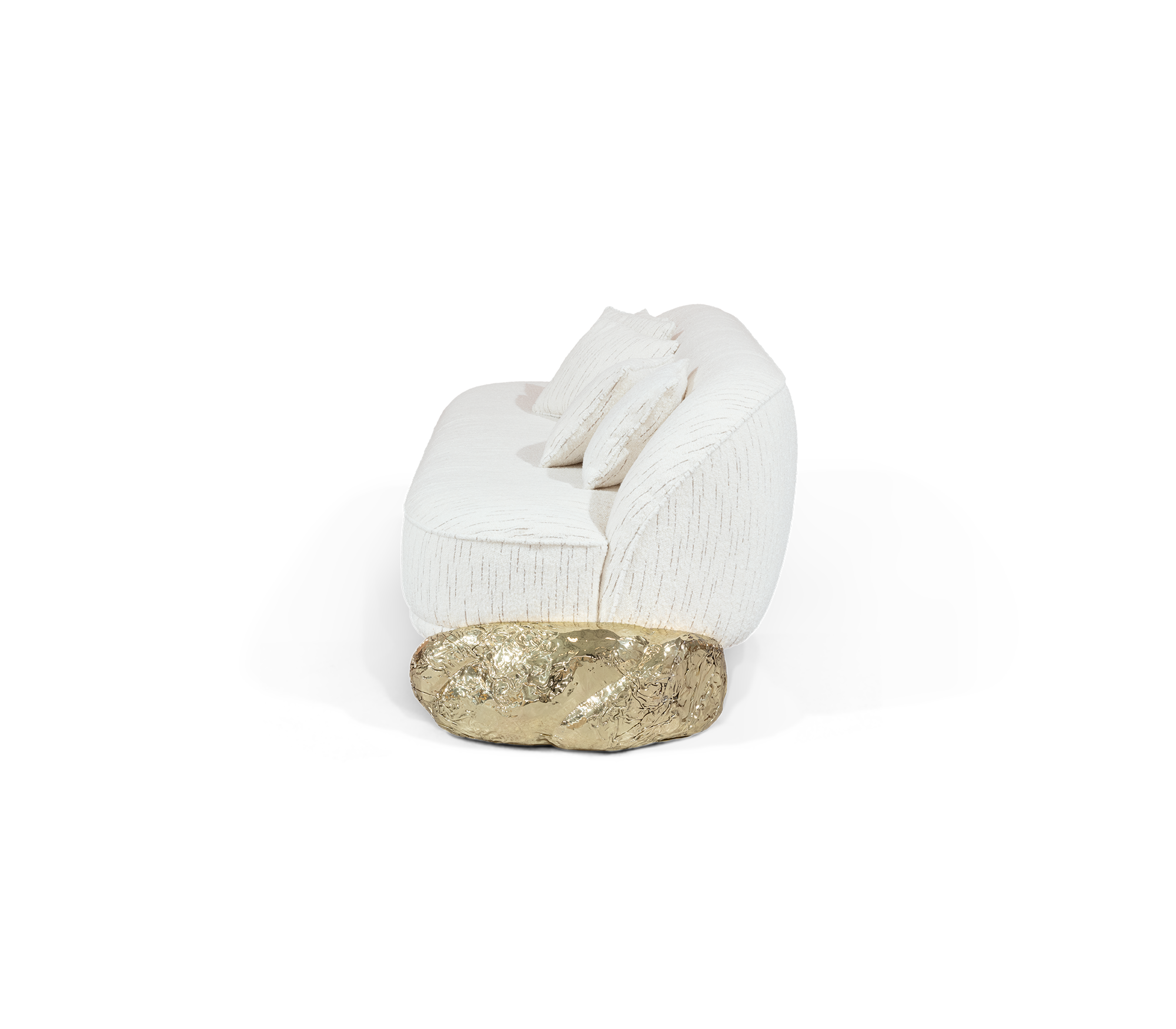 Angora White Sofa