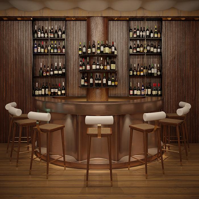 Troy Bar Stool - 5