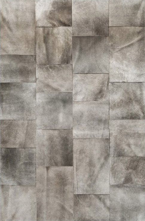 Grey Elephant Cowhide Rug | Size: 6' 7