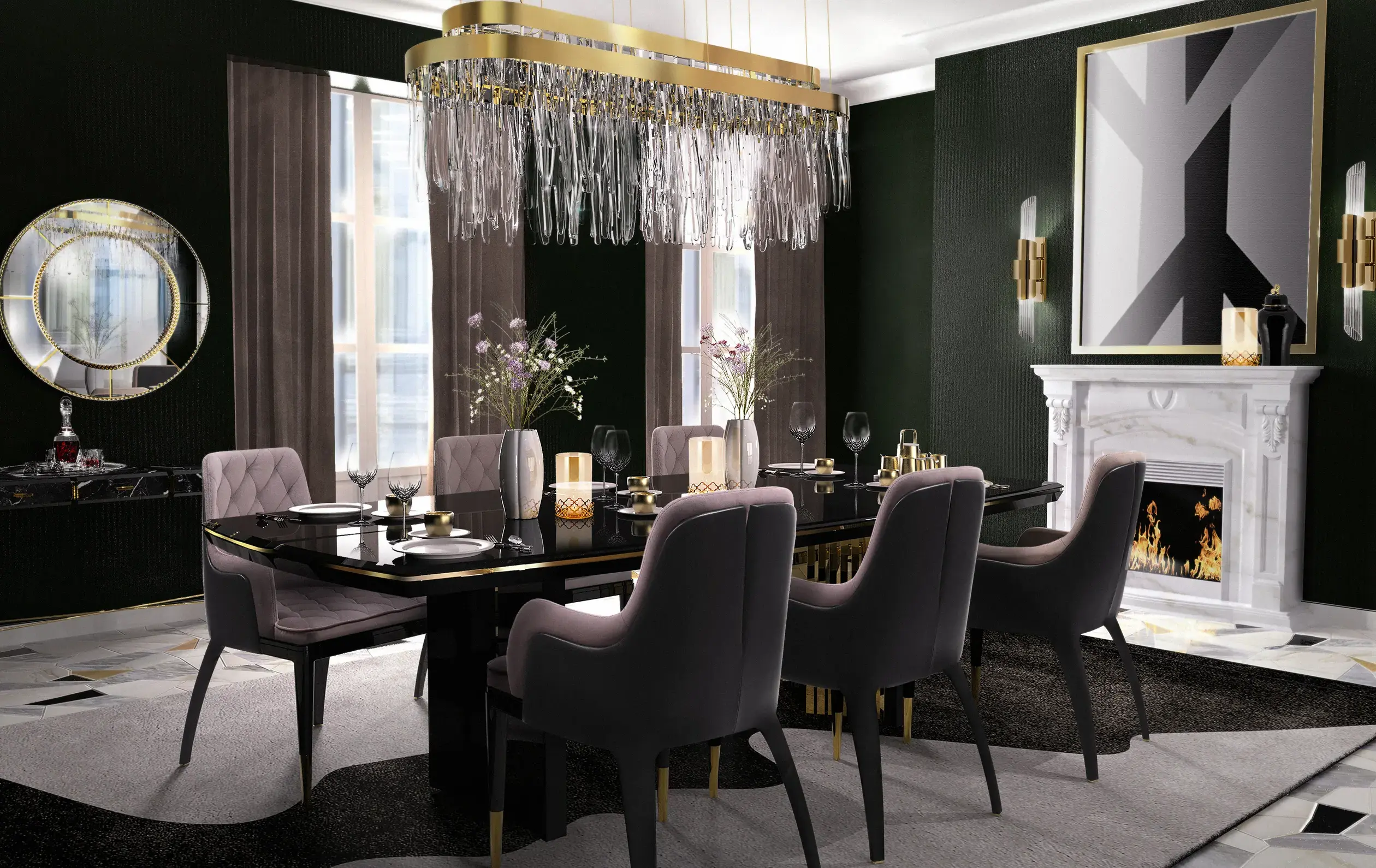 Horizon Dining Table - 4