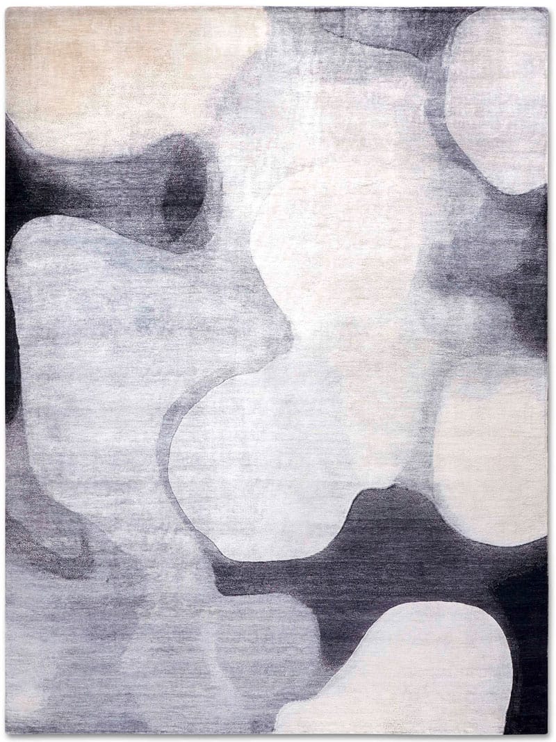 Silver / Grey Hand-Woven Rug