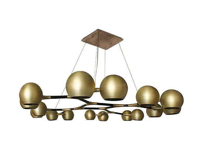 Multi-Shade Suspension Light