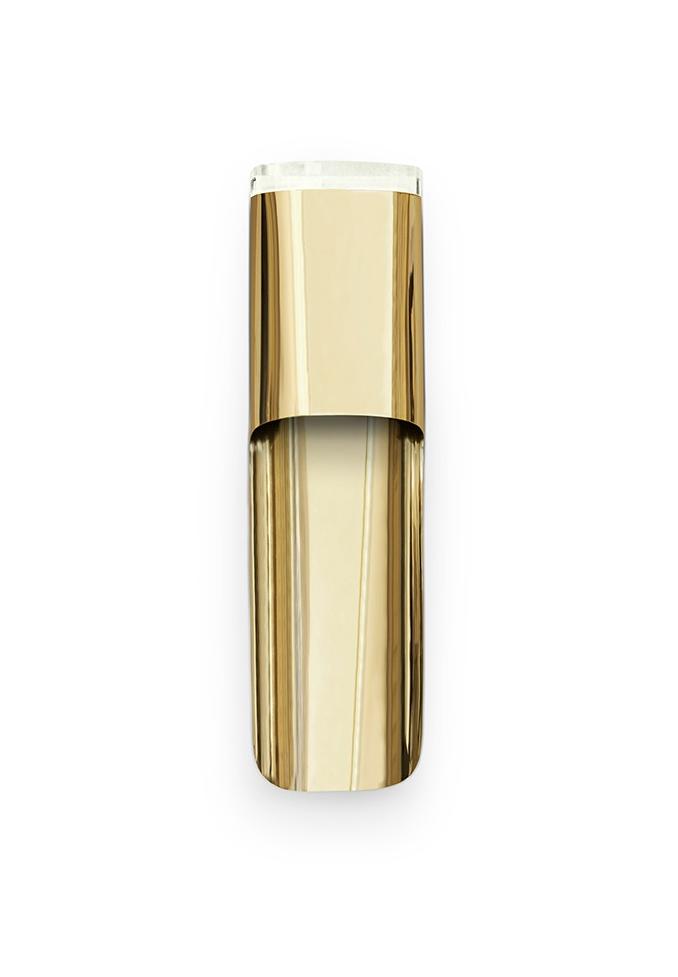 Angular Brass Wall Light