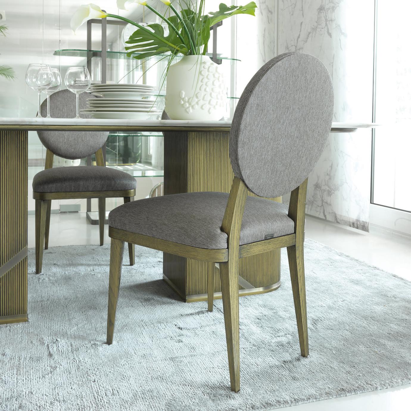 Lavinia Round-Back Dining Chair