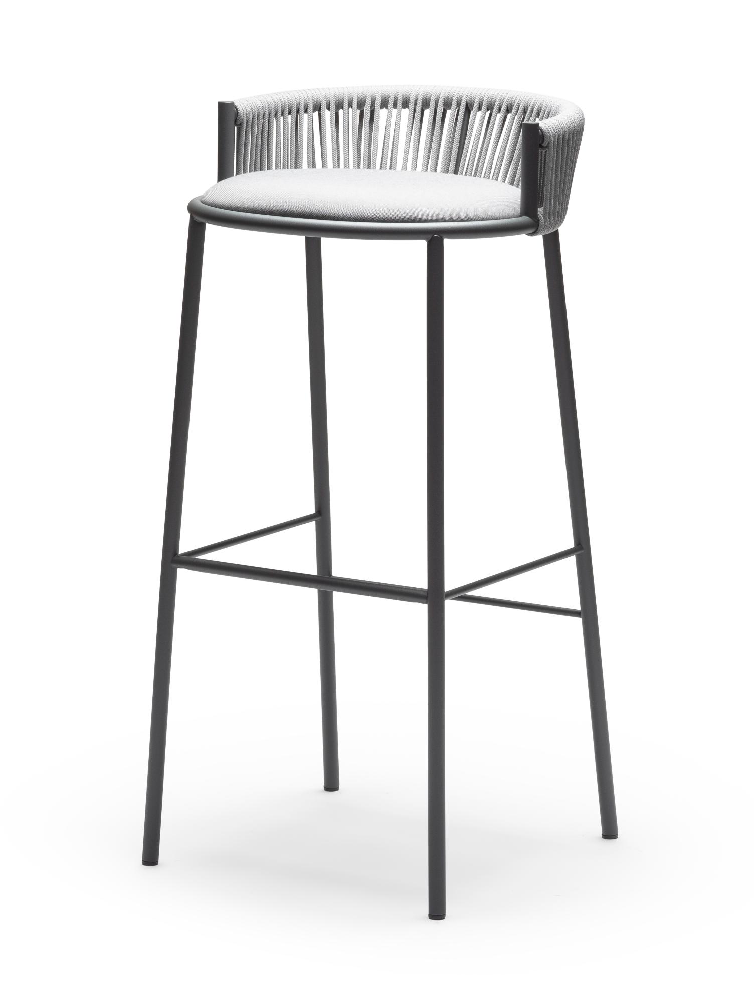 Millie SG-80 Light Grey Outdoor Bar Stool