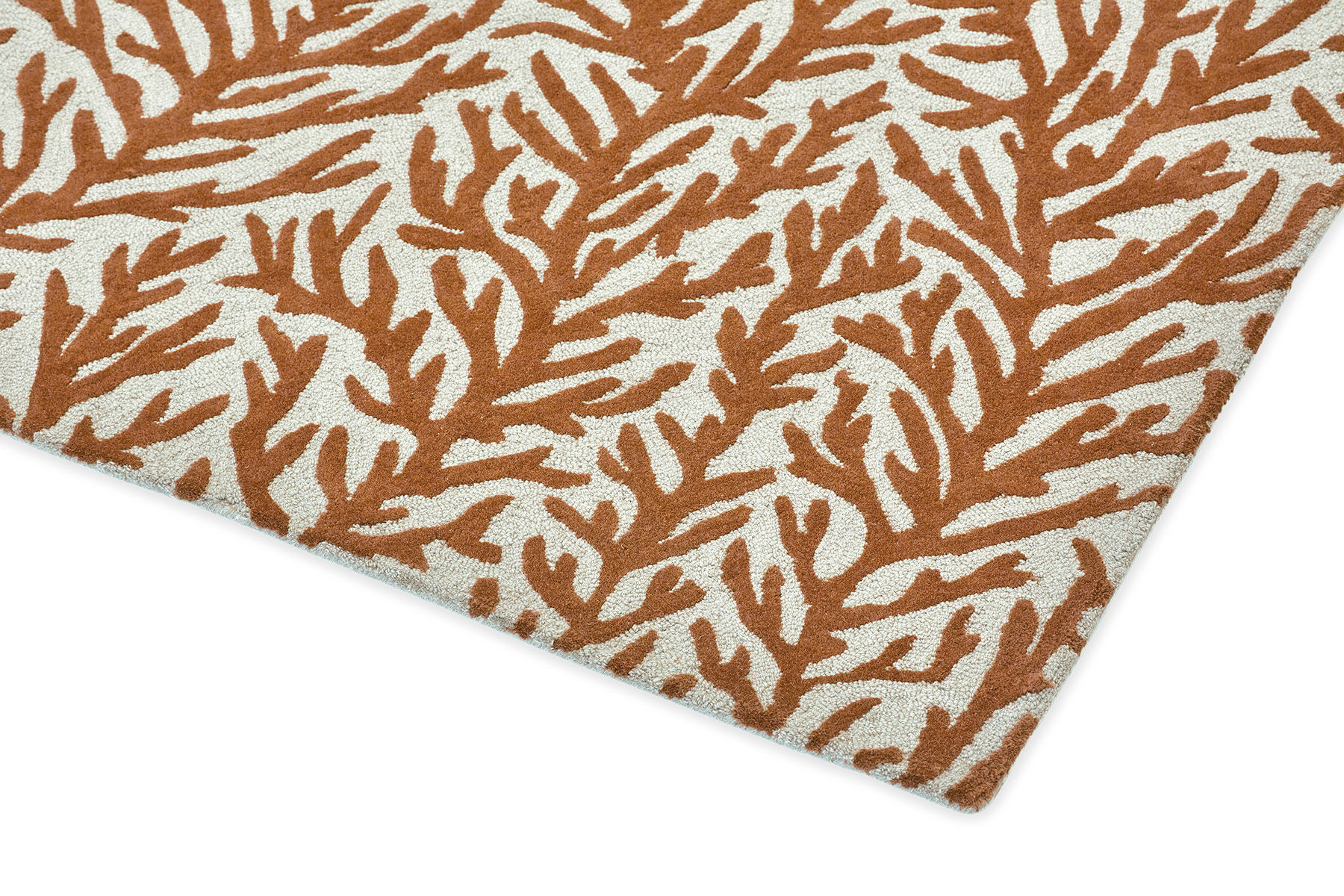 Atoll Auburn / Stone Designer Rug