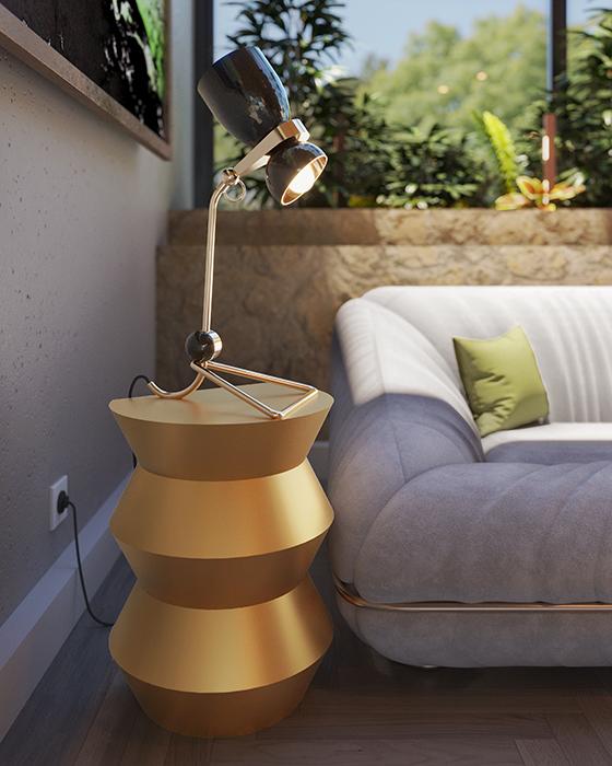 Evans End Table - 1