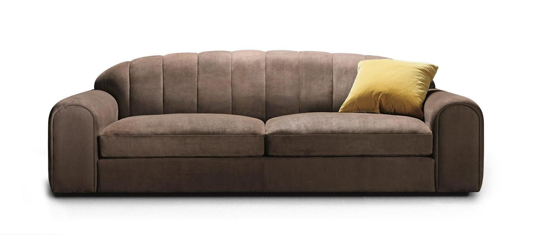 Luxe Plush-designed Sofa with Large Seat 242 cm