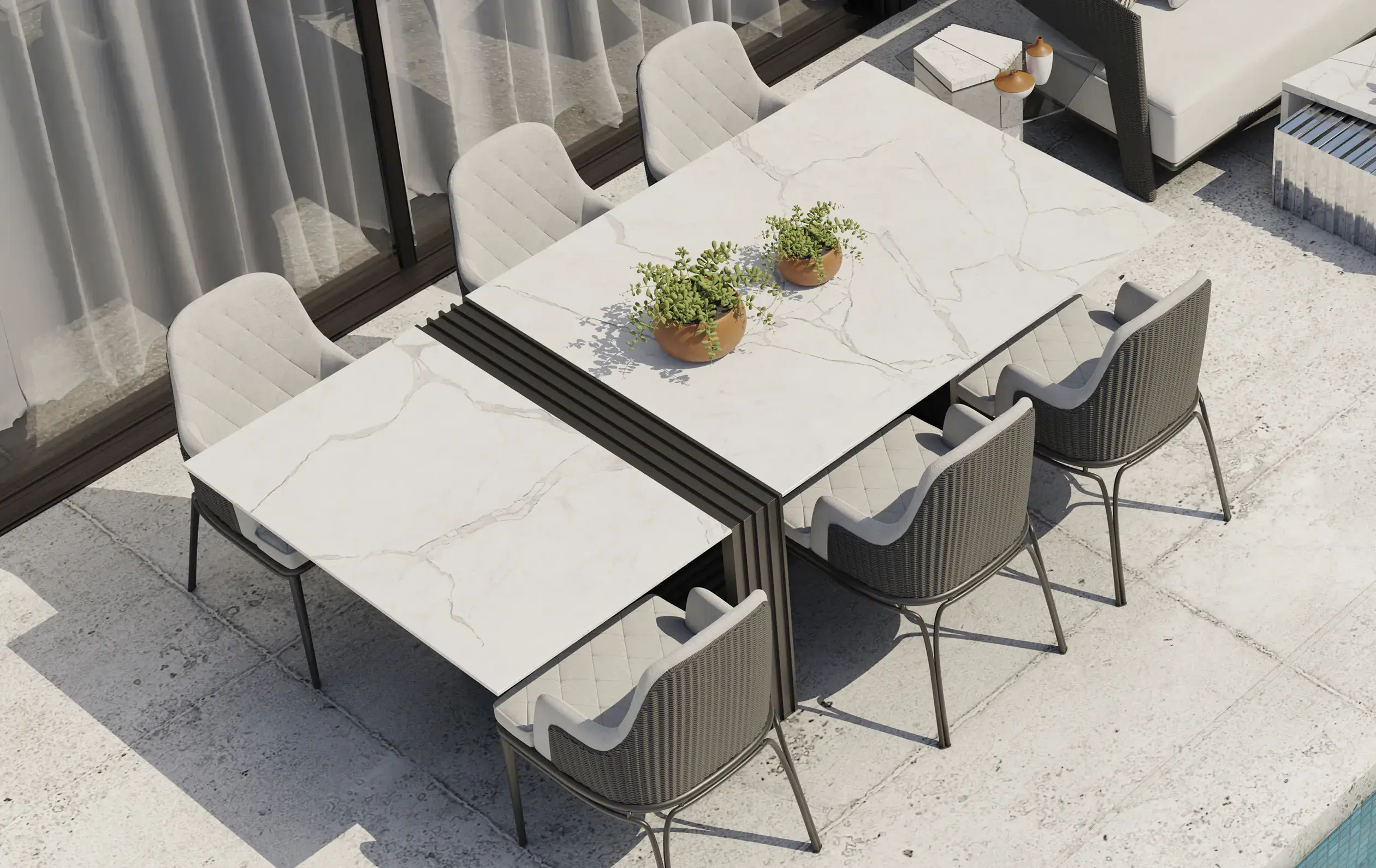 Regal Grey Dining Chair - 3