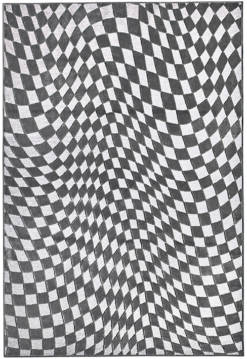 Genova Illusion Belgian Rug ☞ Size: 2' 2" x 3' 7" (65 x 110 cm)