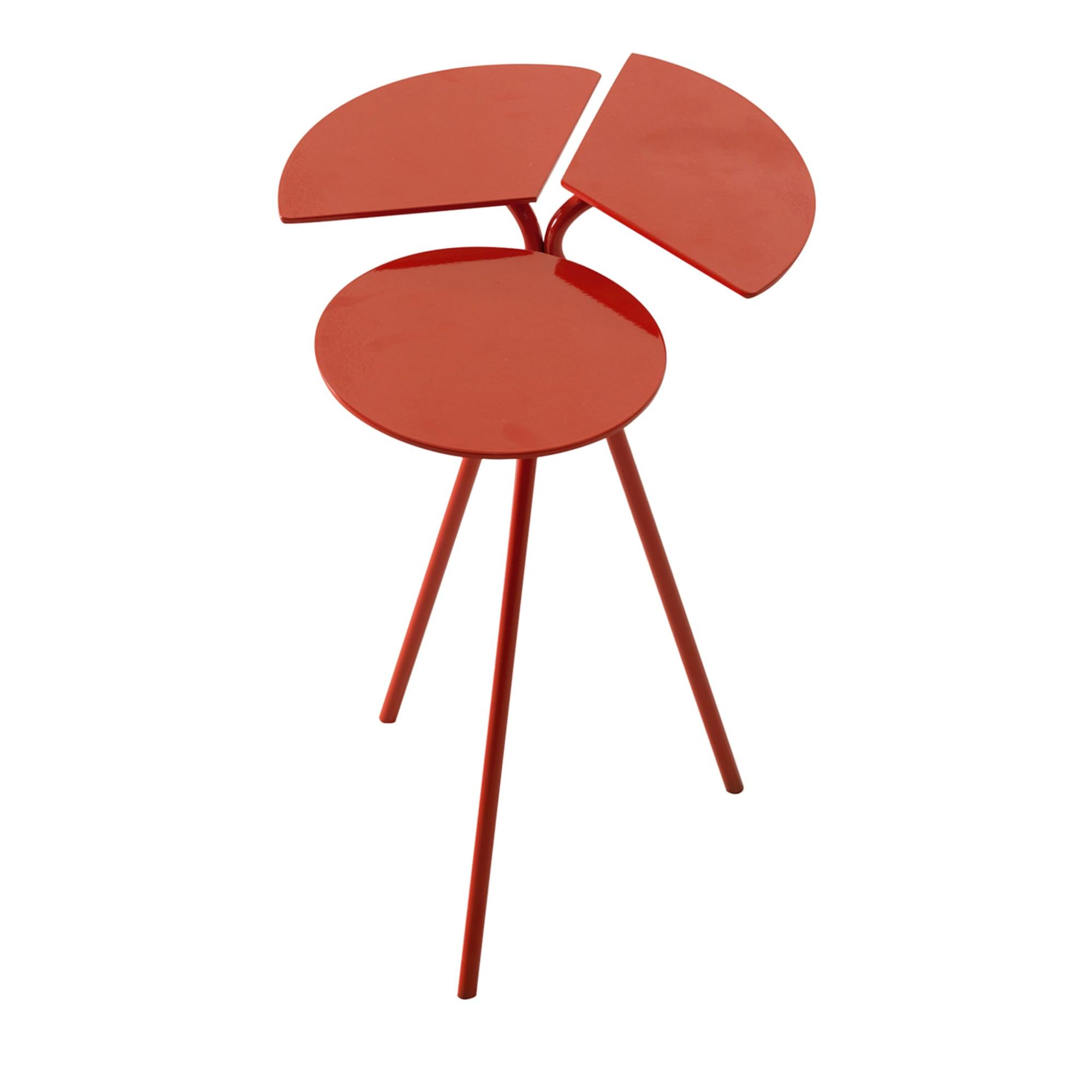 Lady Bug Red Modern Side Table